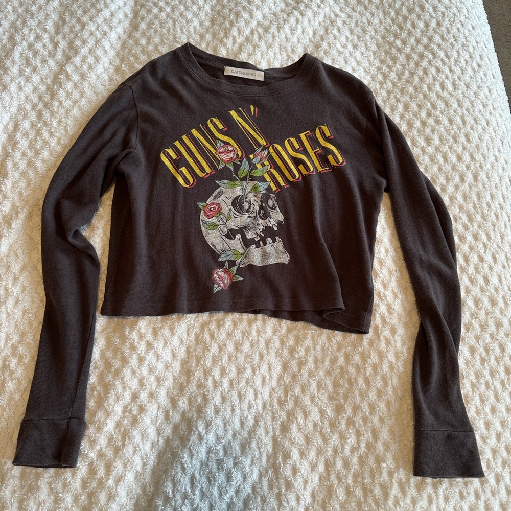 Daydreamer Guns N Roses Crop Top